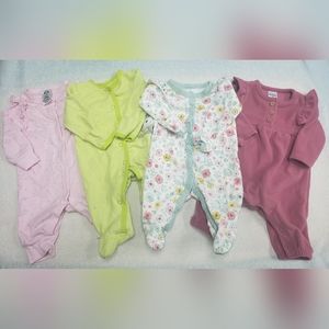 Newborn Girls Sleepers